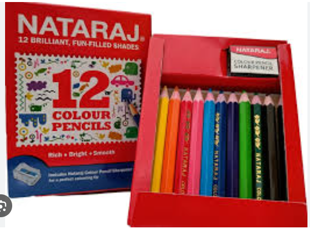 NATRAJ 12 COLOUR PENCIL