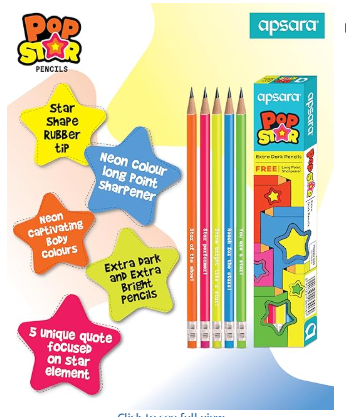 APSARA POPSTAR RT PENCIL