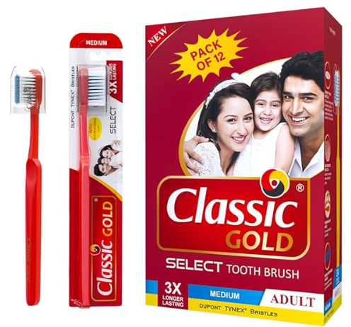 CLASSIC GOLD VITHOBA TOOTHBRUSH HARD