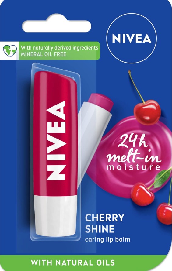 NIVEA CHERRY SHINE LIP 4.8GM