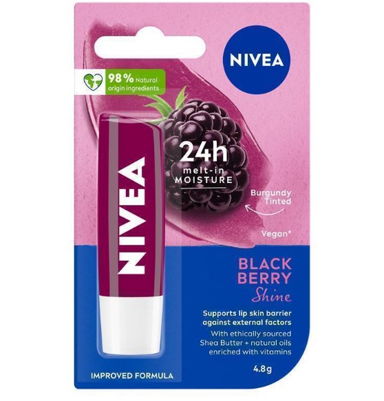 NIVEA BLACKBERRY SHINE 4.8GM