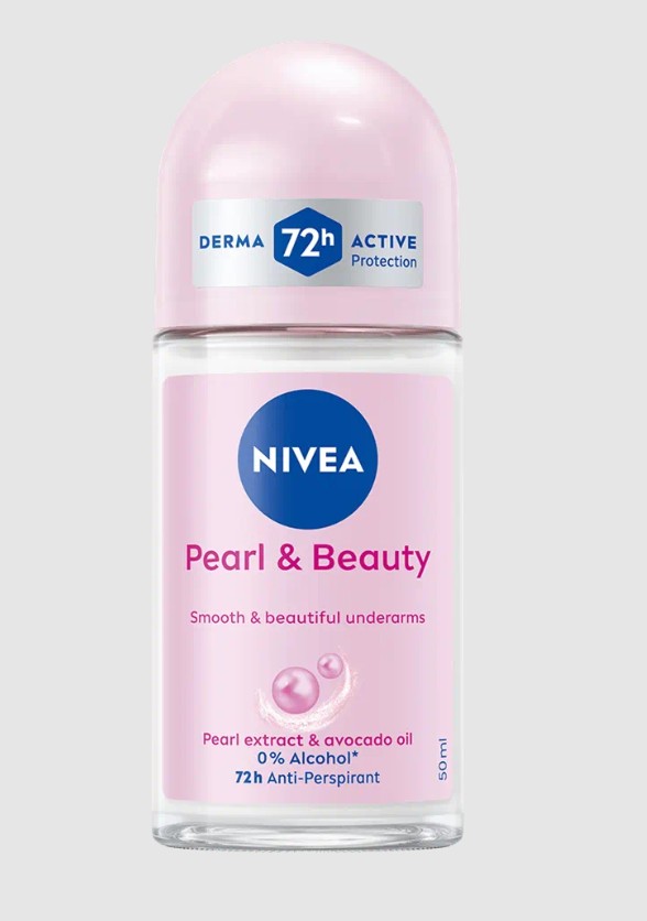 NIVEA PEARL BEAUTY ROLL ON 50 ML