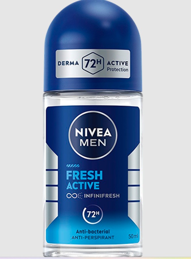 NIVEA MEN FREASH ACTIVE ROLL 50 ML