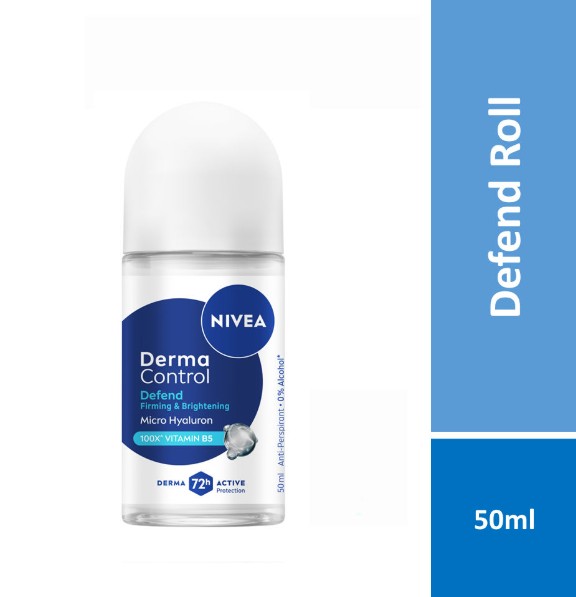 NIVEA DERMA CONTROL ROLL ON 50 ML