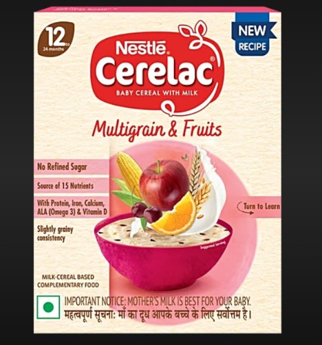 NESTLE CERELAC MULTIGRAIN & FRUIT 12