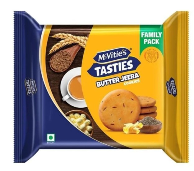 MCVITES BUTTER JEERA 200 GM