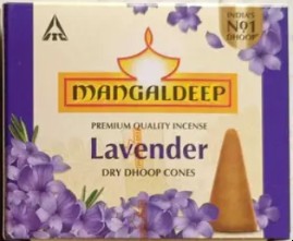 MANGALDEEP LAVENDER DRY CONE