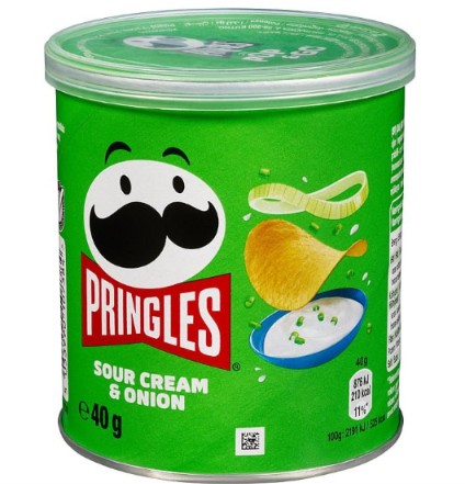 PRINGLES CREAM ONION 40 GM