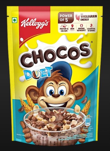 KELLOGGS CHOCOS DUET 375 GM