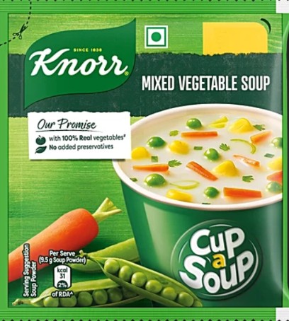 KNORR MIXED VEG SOUP 10 RS