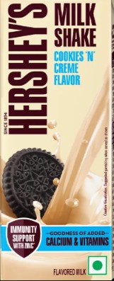 HERSHEYS MILK SHAKE COOKISE & CREAM