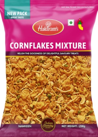 HALDIRAM CORNFLAKES MIX 200 GM
