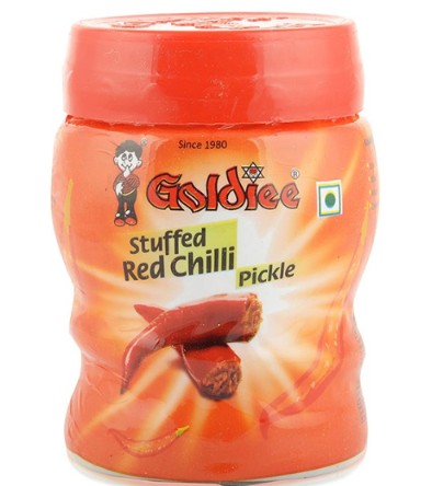 GOLDIEE RED CHILLI PICKLE 500 GM