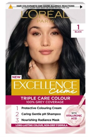 LOREAL EXCELLENCE BLACK 1