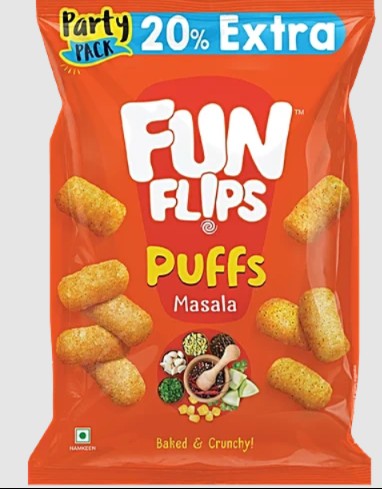 FUN FLIP PUFF MASALA 72 GM