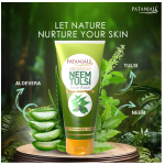 PATANJALI NEEM TULSI FACE WASH 100 GM