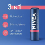 NIVEA LIP PINK 3-IN1